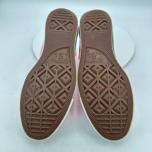 Converse All Star Chuck Taylor Men 8 Women 10 M9006 Pink Canvas Hi Top Shoes - Picture 8 of 11